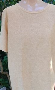 PRICE DROP!! Gold metallic sweater